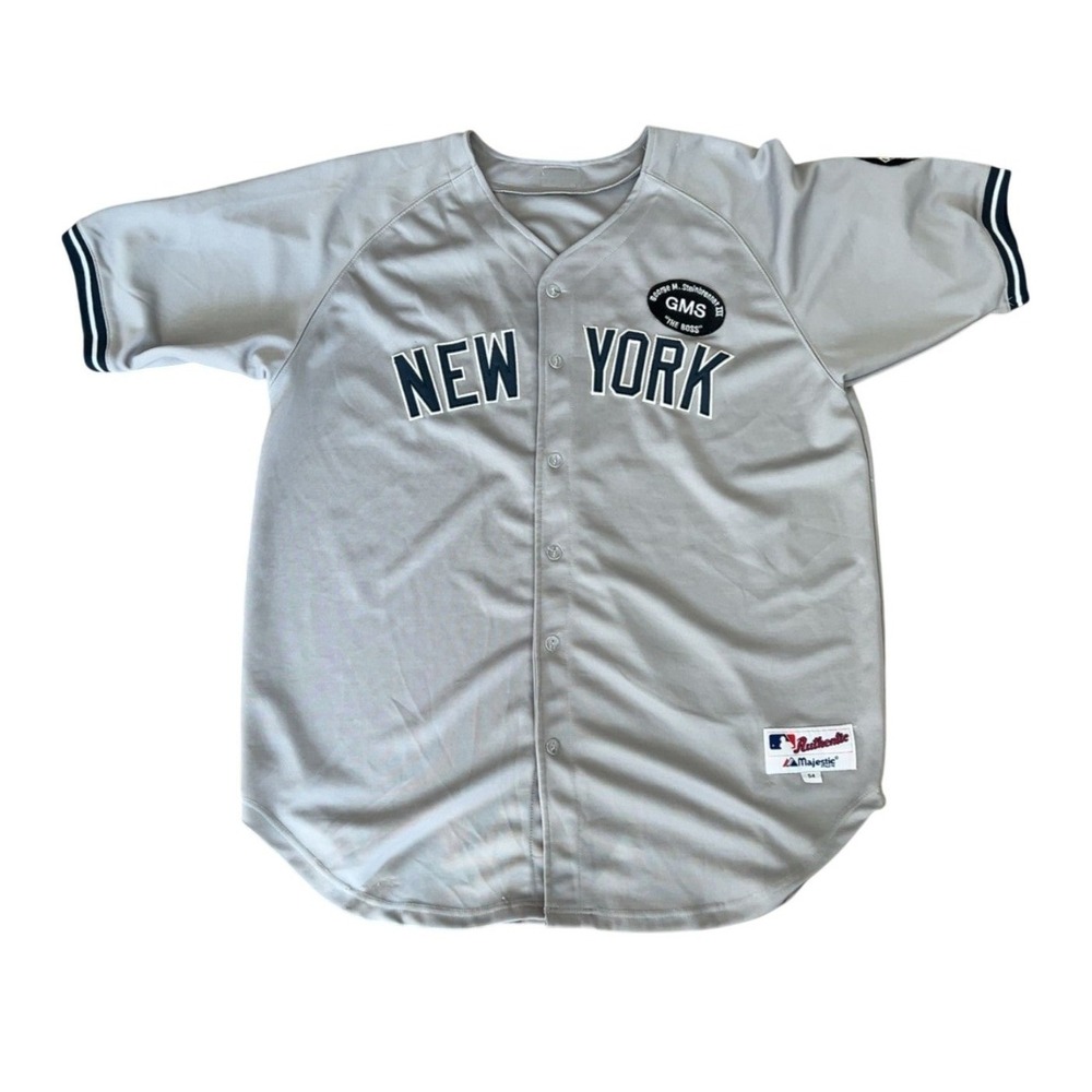 New York Yankees‎ Jersey Steinbrenner Shepard Majestic #2 Men's size 54 or 2XL